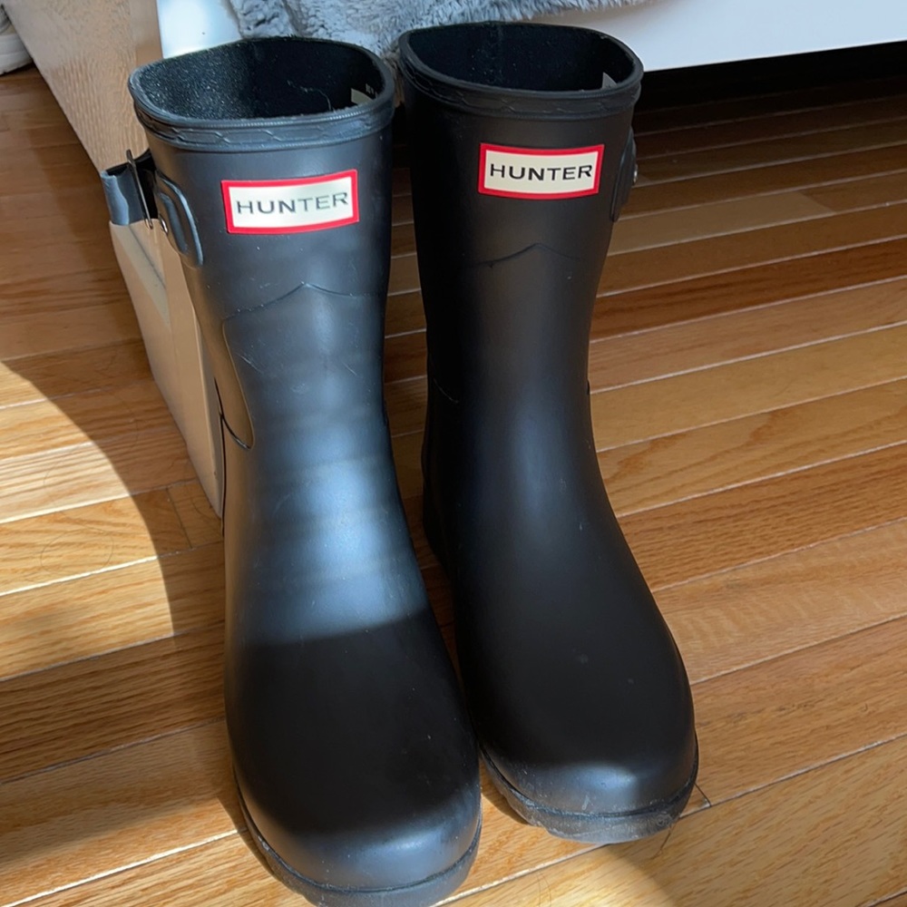 Hunter Black Women's Winter & Rain Boots